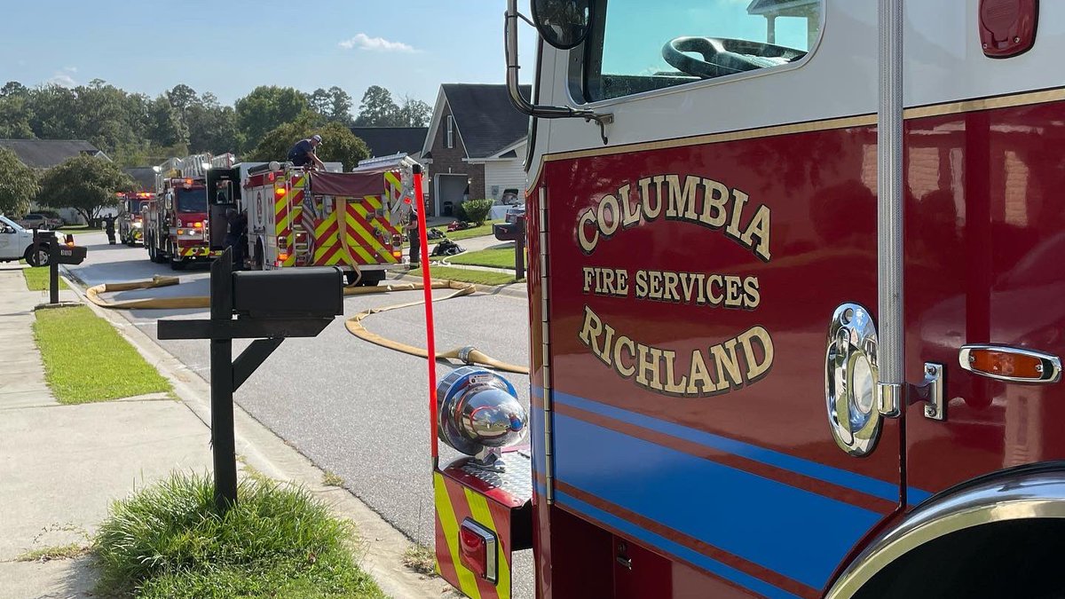 Columbia-Richland Fire Department put out a house fire on Fox Squirrel Circle.