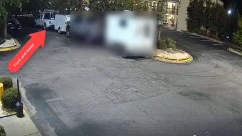 Springdale Police need your help finding a stolen truck and trailer. (Springdale Police)