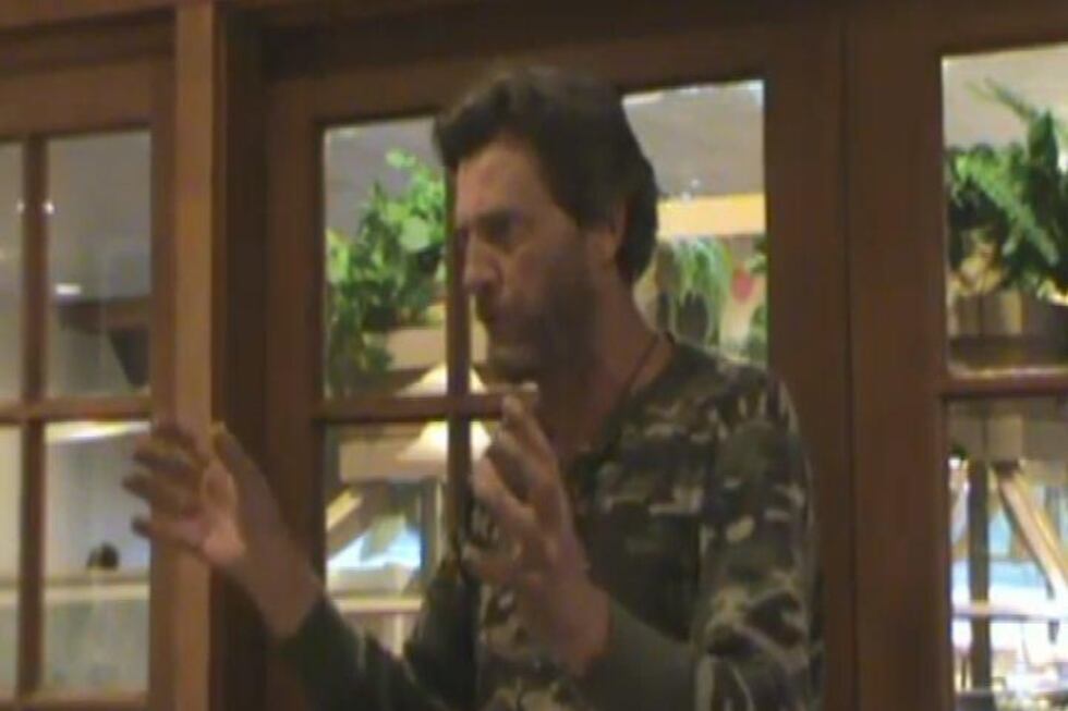 Kershaw County Patriots leader, Jeff Mattox, tells a crowd in Cayce that he's devised a...