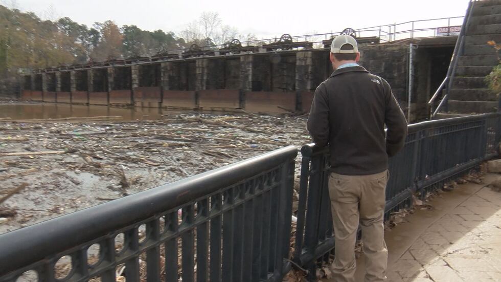 On a cool December day, Congaree Riverkeeper Bill Stangler showed WIS a floating island of...
