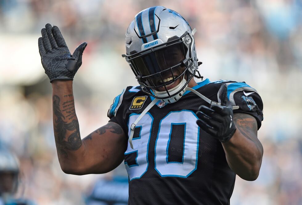 Legendary defensive end Julius Peppers is one of 10 former Panthers to be nominated for the...