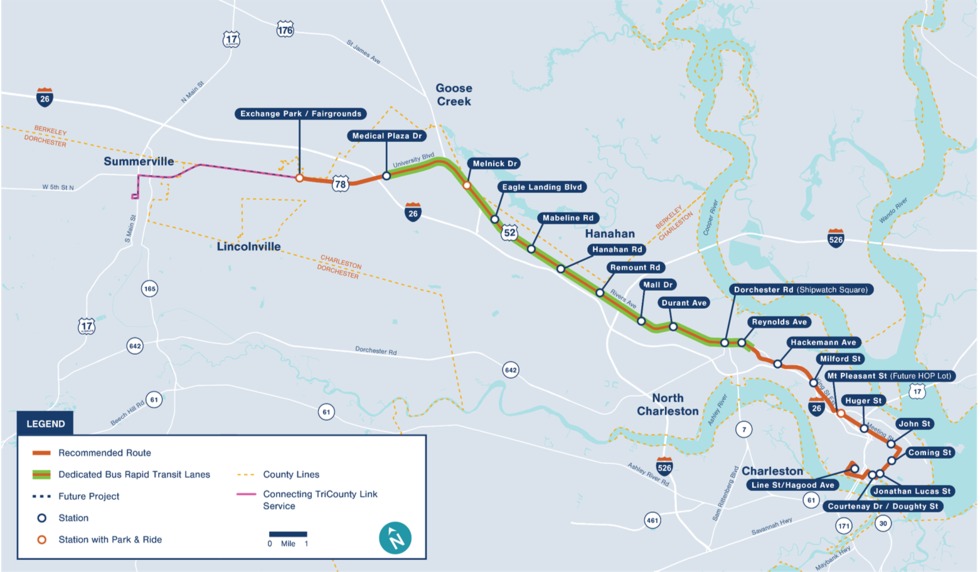 Also finished are 30% design plans, including starting and ending points and station locations.