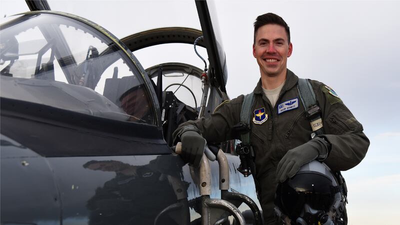 Air Force pilot 1st Lt. David Schmitz was 32 years old when he died in the crash.