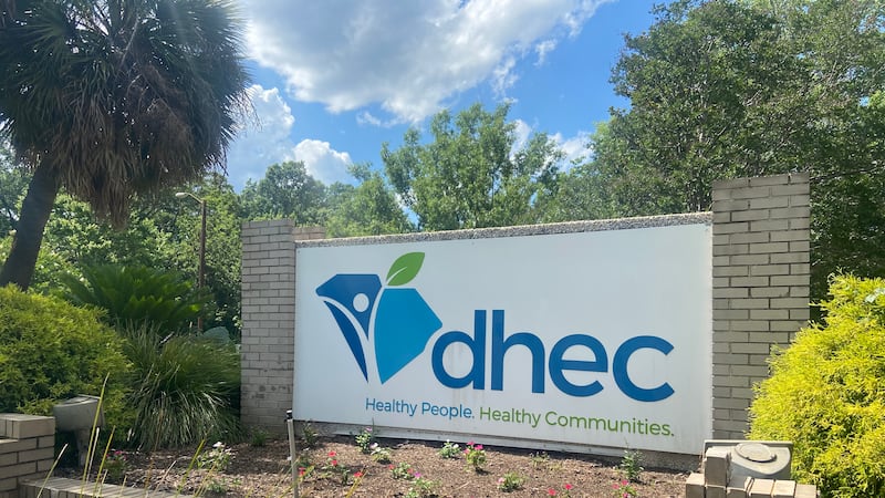 The DHEC logo.