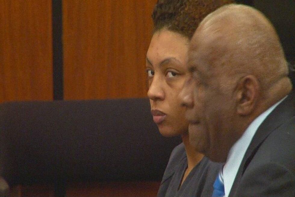 Zinah Jennings in court on January 30.