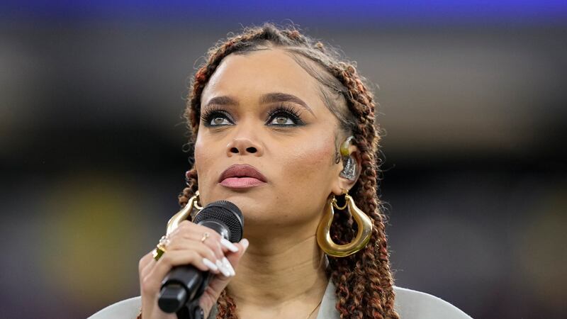 Andra Day performs with gospel choir for ‘Lift Every Voice and Sing’ at