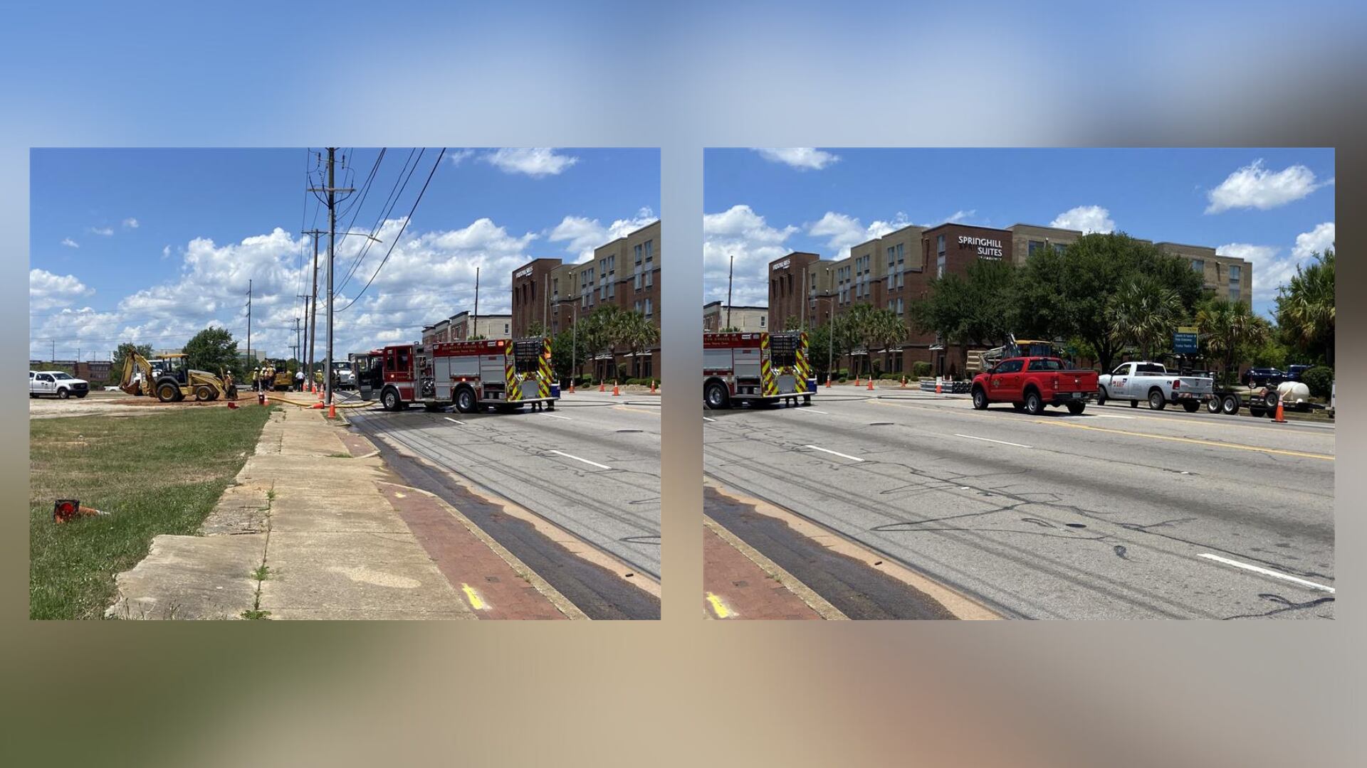 FIRST ALERT TRAFFIC: Gas line break causes closure on Huger Street - Vimarsana News