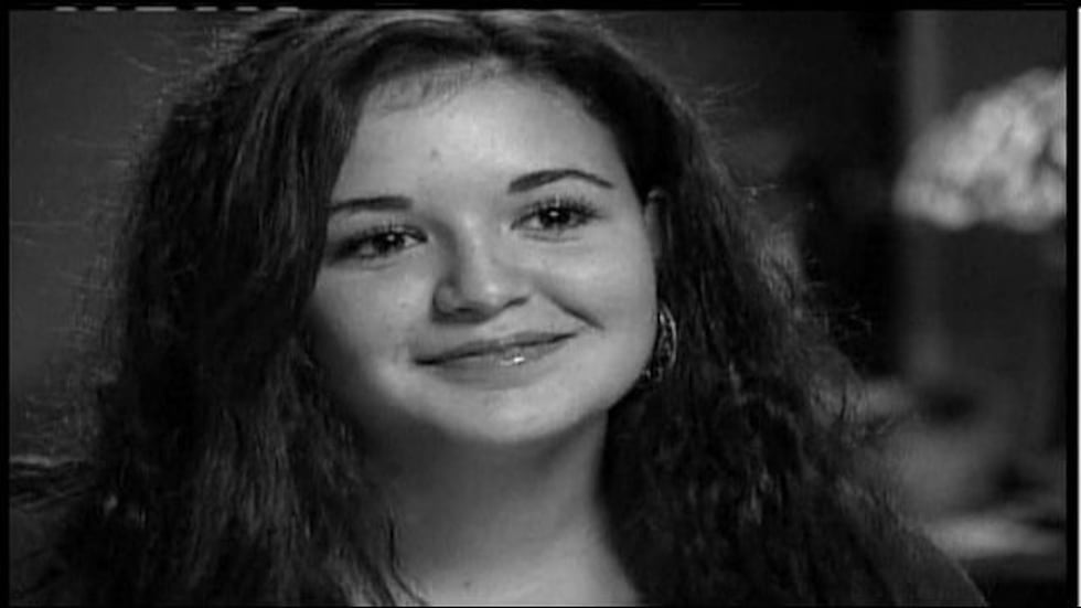 Elizabeth Shoaf after her kidnapping